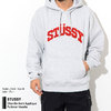 STUSSY Chenille Arch Applique Pullover Hoodie 118336画像