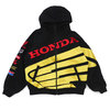 Supreme × Honda Fox Racing 19FW Puffy Zip Up Jacket BLACK画像