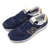 new balance WL996CF NAVY/GOLD画像