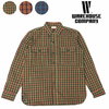 WAREHOUSE Lot 3022 FLANNEL SHIRTS WITH CHINSTRAP画像