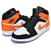 NIKE AIR JORDAN 1 MID SHATTERED BACKBOARD black/starfish-starfish-white 554724-058画像