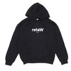 Fragment Design × retaW Circle Logo Hoodie BLACK画像