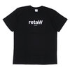 Fragment Design × retaW Circle Logo Tee BLACK画像