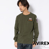 AVIREX Mt. PATCH CREW NECK T-SHIRT 6193485画像