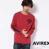 AVIREX LIGHTNING CREW NECK T-SHIRT 6193484画像