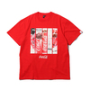 COCA-COLA by ATMOS LAB PANEL PHOTO TEE RED AL19F-PT03-RED画像