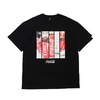 COCA-COLA by ATMOS LAB PANEL PHOTO TEE BLACK AL19F-PT03-BLK画像
