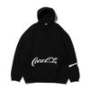 COCA-COLA by ATMOS LAB PANEL PHOTO HOODIE BLACK AL19F-TP03-BLK画像