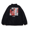 COCA-COLA by ATMOS LAB PANEL PHOTO COATH JACKET BLACK AL19F-TP04-BLK画像