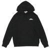 CDG COMME des GARCONS ONE POINT LOGO HOODIE BLACK画像