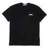 CDG COMME des GARCONS ONE POINT LOGO TEE BLACK画像