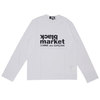 COMME des GARCONS BLACK MARKET LOGO L/S TEE画像