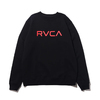 RVCA BIG RVCA CREW BLACK AJ042001-BLK画像