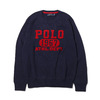 POLO RALPH LAUREN LS CN-LONG SLEEVE-SWEATER NAVY画像