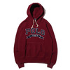 POLO RALPH LAUREN LSPOHOODM2-LONG SLEEVE-KNIT BURGUNDY画像