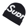 Supreme 19FW Big Logo Beanie BLACK画像
