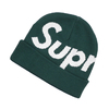 Supreme 19FW Big Logo Beanie GREEN画像