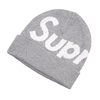 Supreme 19FW Big Logo Beanie GRAY画像