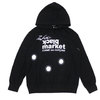 COMME des GARCONS BLACK MARKET FUTURA 2000 Hoodie BLACK画像