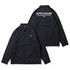 APPLEBUM Logo Coach Jacket NAVY画像