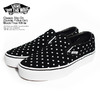 VANS Classic Slip-On (Suede Polka Dot) Black/True White VN0A3JEZTCB画像