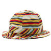 Supreme 19FW Textured Stripe Bell Hat RED画像
