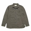 SUGAR CANE FICTION ROMANCE 6.5oz. INDIGO BEACH CLOTH WORK SHIRT SC28283画像