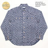 OKOLEHAO KASURI PRINT WESTERN SHIRT SS28276画像