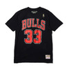 Mitchell & Ness N&N Trad T-Shirts #33 S.Pippen BLACK BNN319045-CBUBK画像