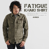 AVIREX FATIGUE KHAKI SHIRT 6175140画像
