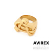 AVIREX AC LOGO RING GOLD 422899902画像