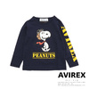 AVIREX × PEANUTS SNOOPY L/S T-SHIRT 421019305画像