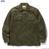 RADIALL MOTOWN - OPEN COLLARED SHIRT L/S (OLIVE)画像