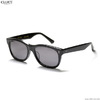 CLUCT 鯖江 SUNGLASSES (BLACK / DK.GRAY LENS) 02976画像