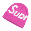 Supreme 19FW Big Logo Beanie MAGENTA画像