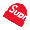 Supreme 19FW Big Logo Beanie RED画像
