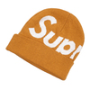 Supreme 19FW Big Logo Beanie DARK GOLD画像