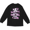 NEIGHBORHOOD x Anti Social Social Club 19AW ASSC/C-TEE.LS BLACK 192GEASN-LTM01S画像