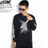 LEFLAH HACK IT L/S TEE -BLACK- LEFLS21-1910AWB画像