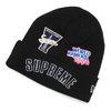 Supreme 19FW New Era Championship Beanie BLACK画像
