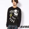 AVIREX CREW NECK SWEAT Grim Reapers 6193621画像