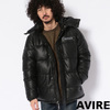 AVIREX LEATHER DOWN JACKET 6191057画像
