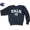 Champion C5-Q004 CLASSIC COLLAGE REVERSE WEAVE CREW "YALE" made in U.S.A. navy画像
