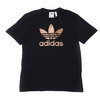 adidas TREFOIL TEE BLACK GH7777画像