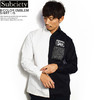 Subciety BICOLOR EMBLEM SHIRT L/S 105-20175画像