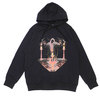Palace Skateboards 19AW SPOOKED HOOD BLACK画像