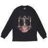 Palace Skateboards 19AW SPOOKED SPOOKED LONGSLEEVE BLACK画像