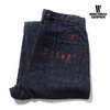 WAREHOUSE Lot 1202 U.S.NAVY DENIM UTILITY TROUSERS(ONE WASH)画像
