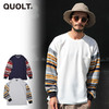 quolt BORDER-SLEEVE KNIT 901T-1386画像