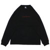 Yohji Yamamoto × NEW ERA 19FW L/S Cotton Tee BLACKxBROWN画像